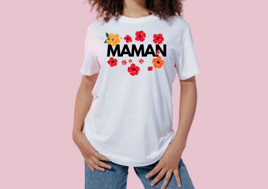 T-shirt maman manches courtes