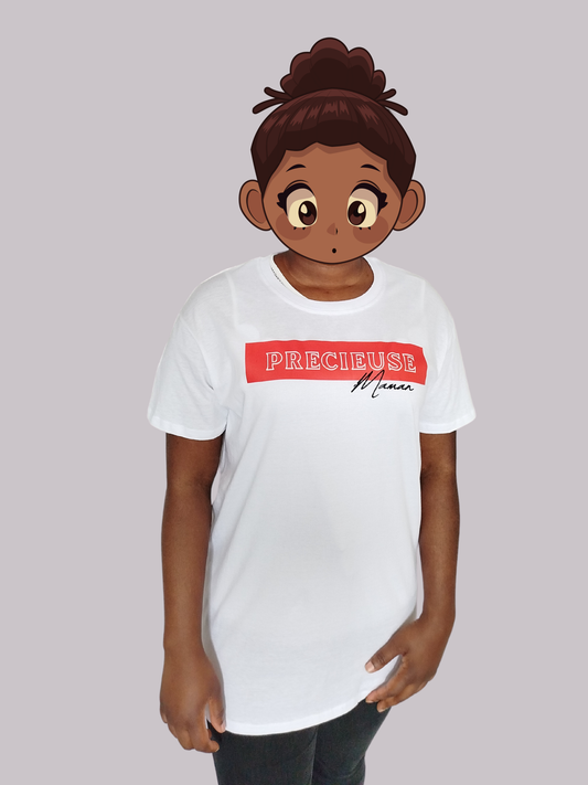 T-shirt manches courtes Précieuse Maman